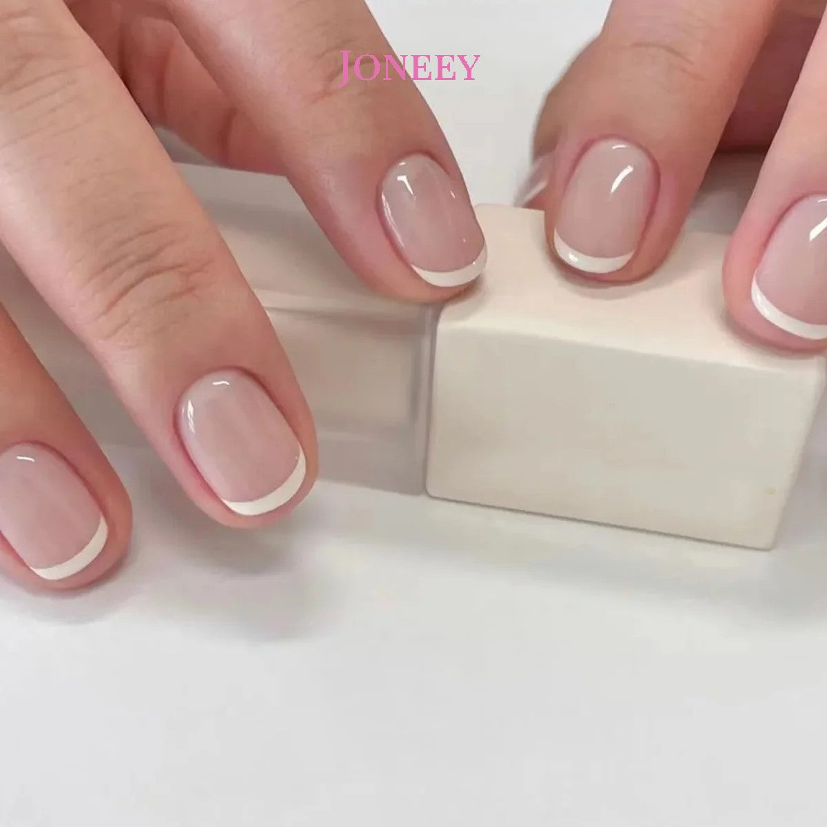 No.F696 Nude Fingernails Patch 24pcs/Set