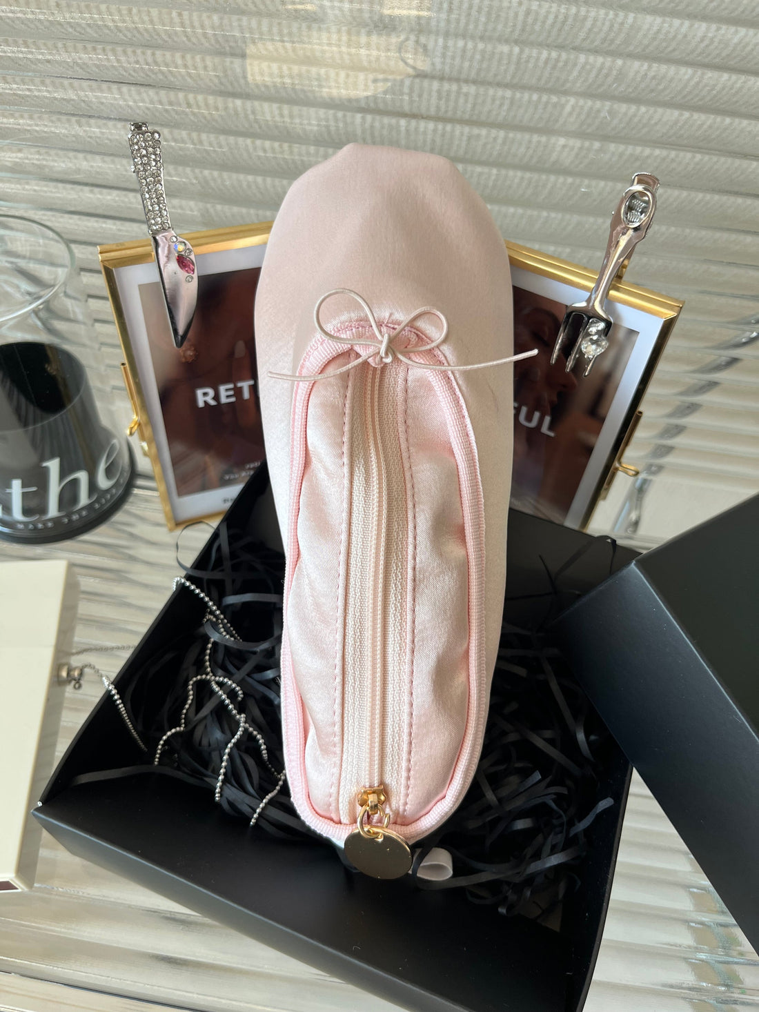 No.CB2 Ballet Shoe Makeup Bag