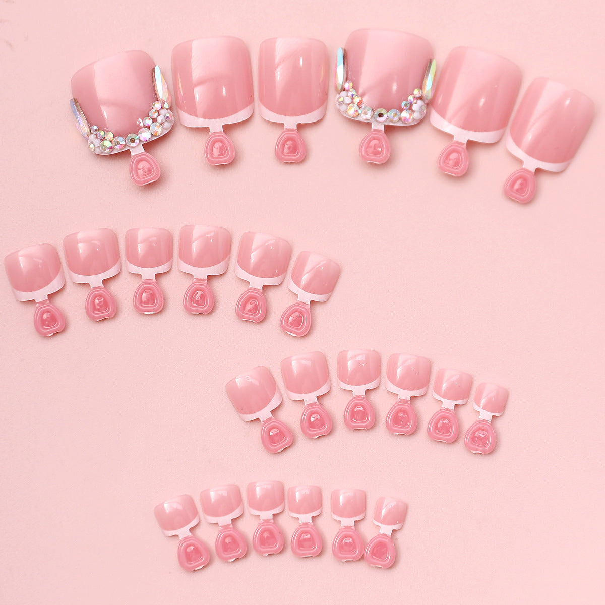 No.791 Flash Toenails Patch 24pcs/Set