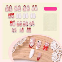 No.F581 Cute Fingernails Patch 24pcs/Set