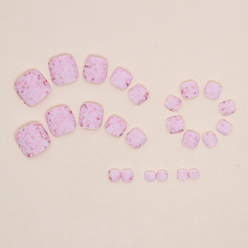 No.263 Flashing Armor Powder Toenails Patch 24pcs/Set