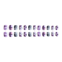 No.AW2 Halloween Mummy Ghost Fingernails Patch 24pcs/Set