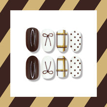 No.F758 Cute Bow Fingernails Patch 24pcs/Set