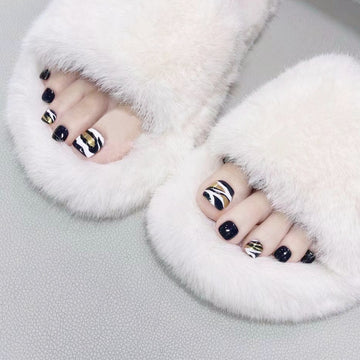 Parche para uñas de los pies Beauty Press 24 piezas