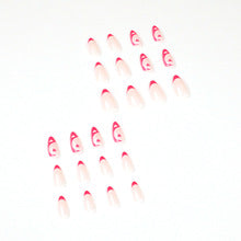 No.F330 Heart Fingernails Patch 24pcs/Set