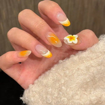 No.F431 3D Flowers Fingernails Patch 24pcs/Set