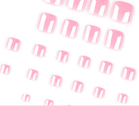 No.685 Pink Toenails Patch 24pcs/Set