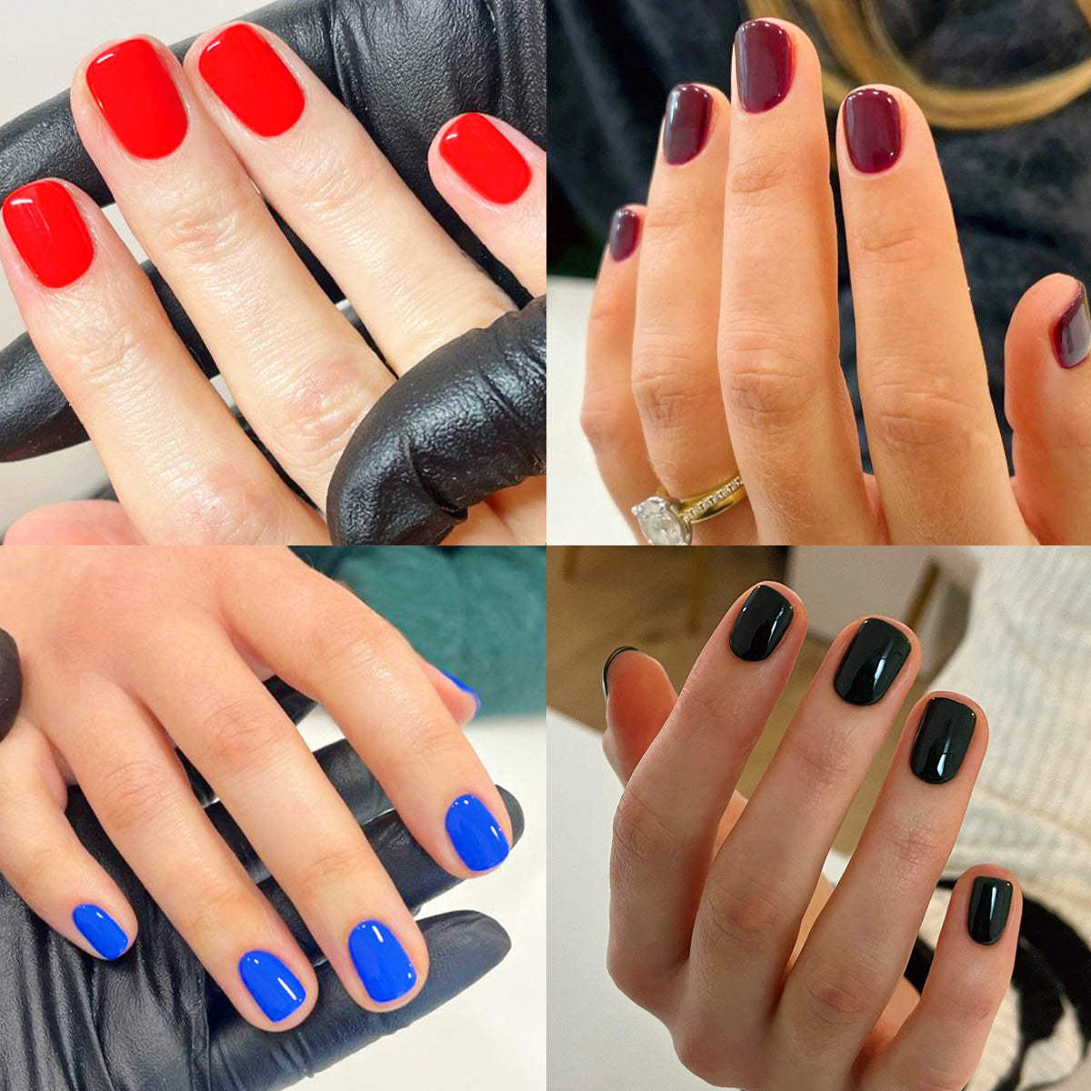 No.F662 Fashion Fingernails Patch 24pcs/Set