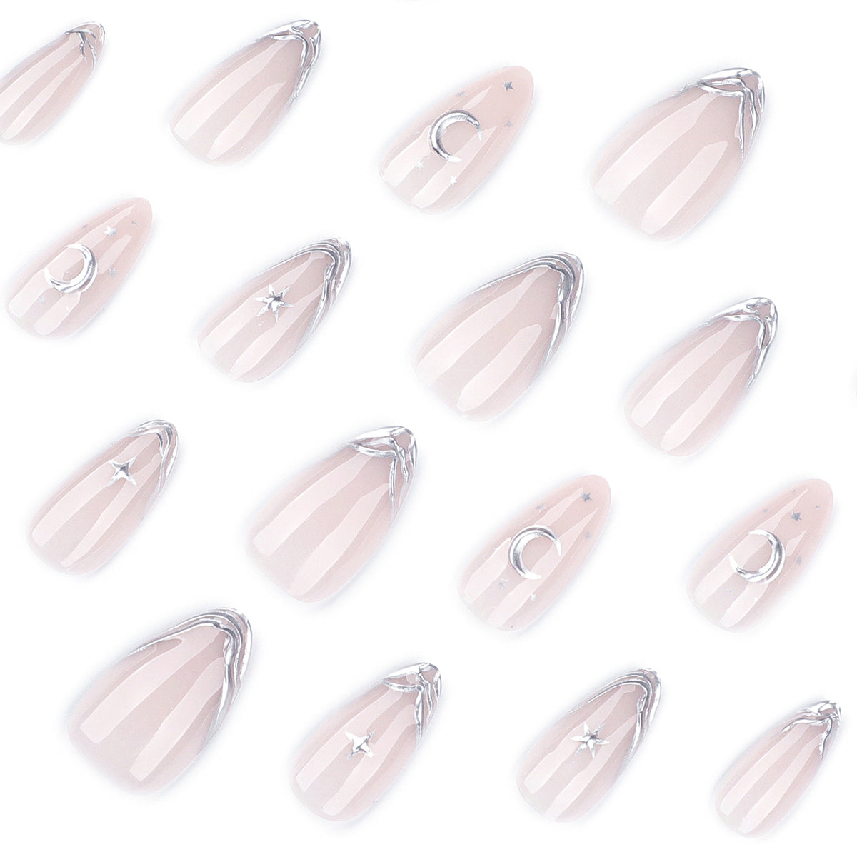 No.F737 Fashion Fingernails Patch 24pcs/Set