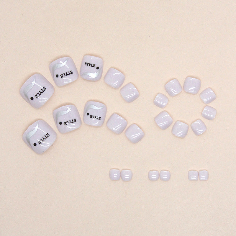 No.594 Style Toenails Patch 24pcs/Set