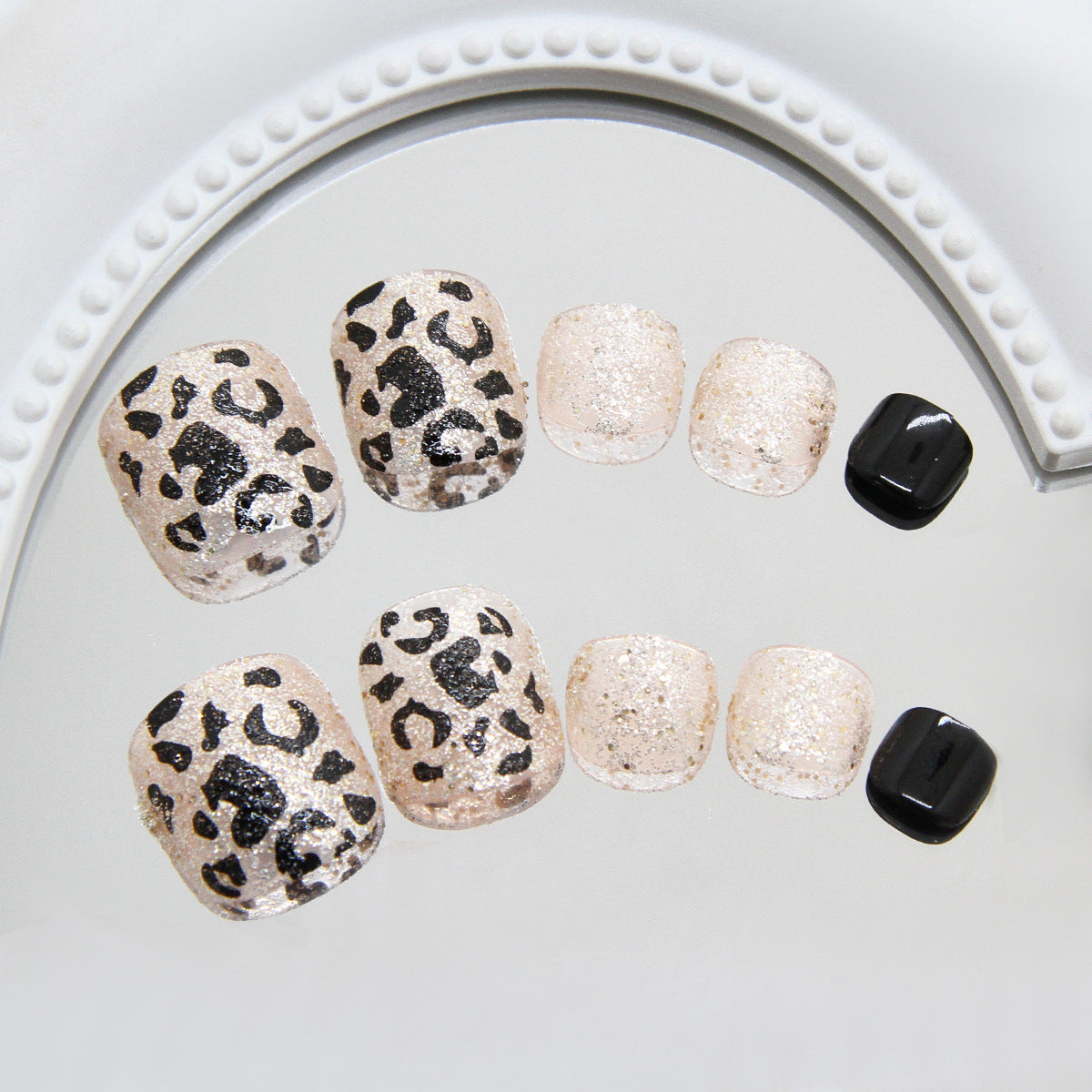 No.577 Leopard Toenails Patch 24pcs/Set