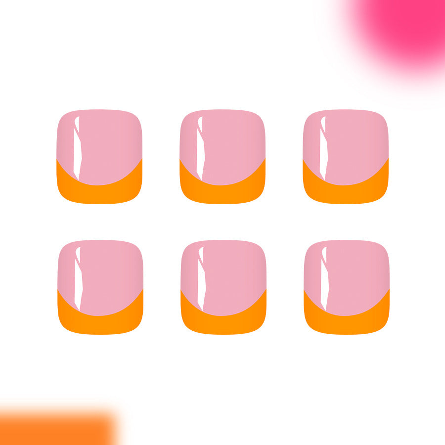No.643 Color Toenails Patch 24pcs/Set
