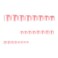 No.684 Nude Pink Toenails Patch 24pcs/Set