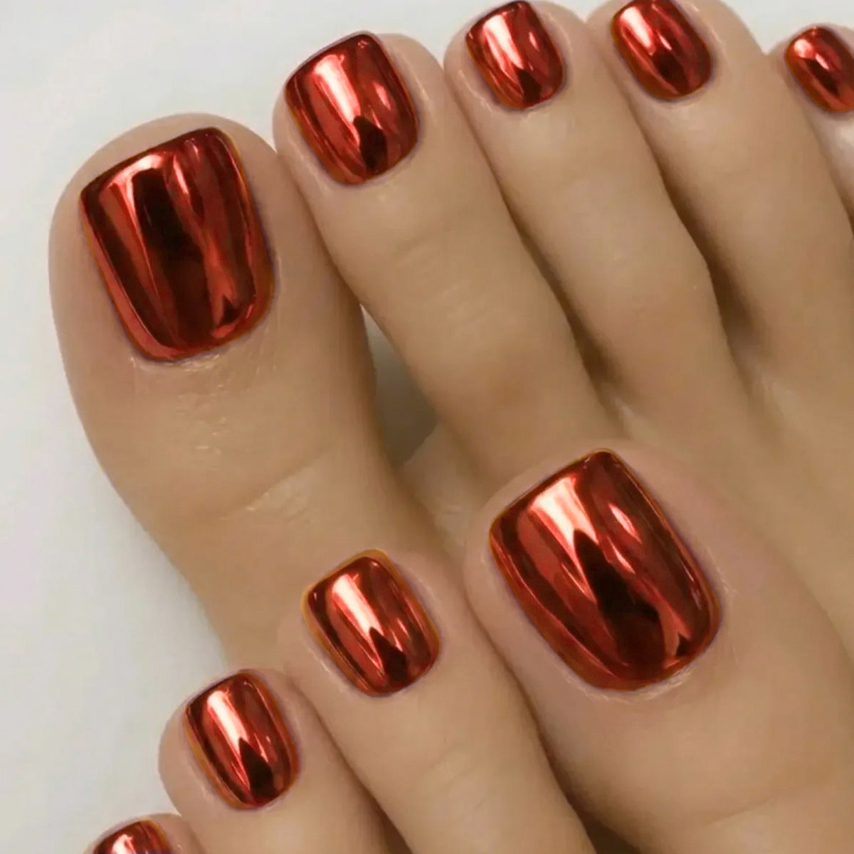 No.725 Fashion Plating Toenails Patch 24pcs/Set