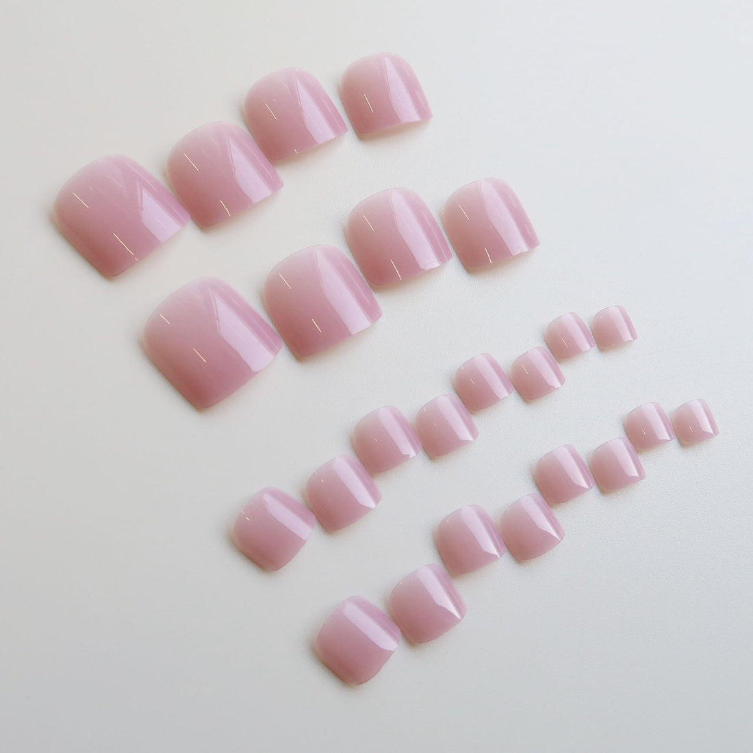 No.327 Jelly Powder Toenails Patch 24pcs/Set