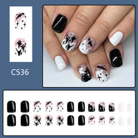 No.AW63 Halloween Fingernails Patch 24pcs/Set