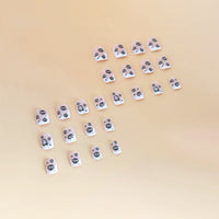 No.AW97 Halloween Short Cute Fingernails Patch 24pcs/Set