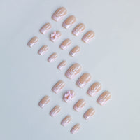 No.CM80 Christmas Bow Fingernails Patch 24pcs/Set