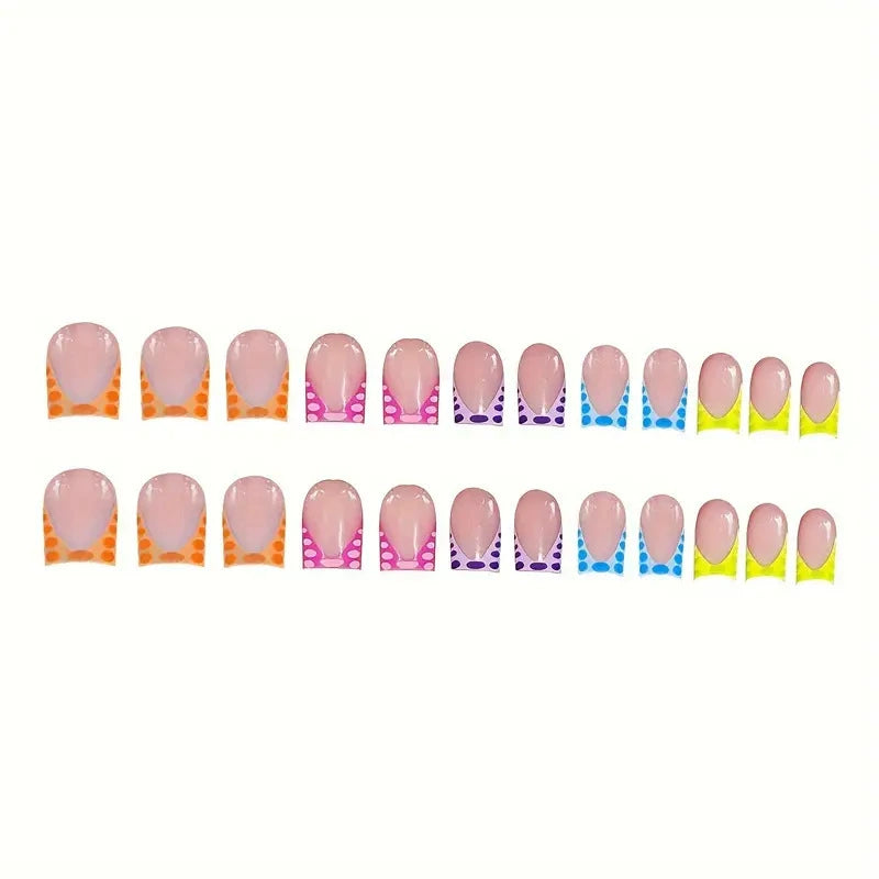 No.PSN29 Leopard Hand & Toe Pair Set-48pcs