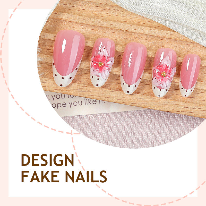 No.F608 Print Fingernails Patch 30pcs/Set