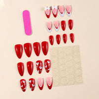 No.VN39 Love Bow Fingernails Patch 24pcs/Set