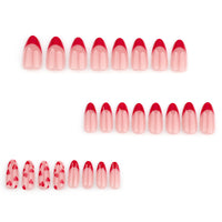 No.VN66 Valentine’s Nude Pink Press-On Nails Set (24 Pcs)