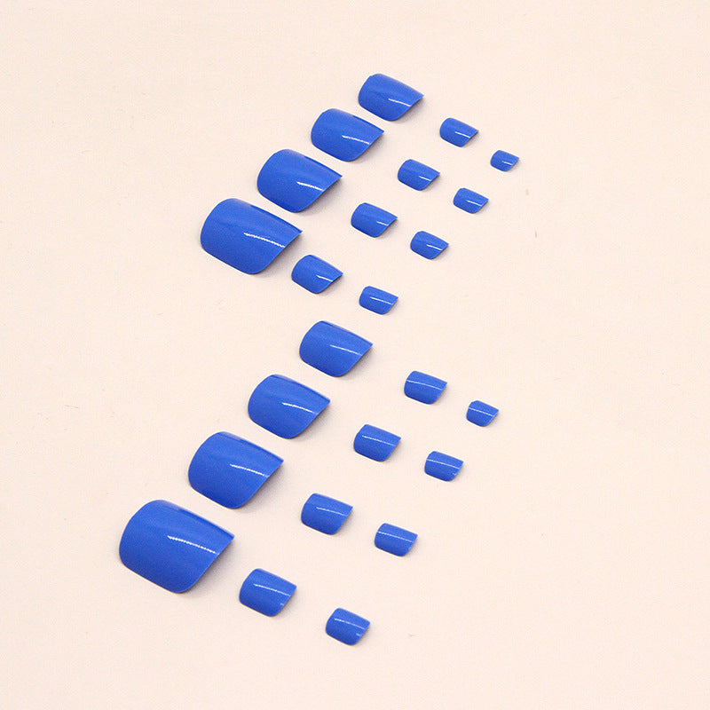 No.249 Sea Blue Toenails Patch 24pcs/Set