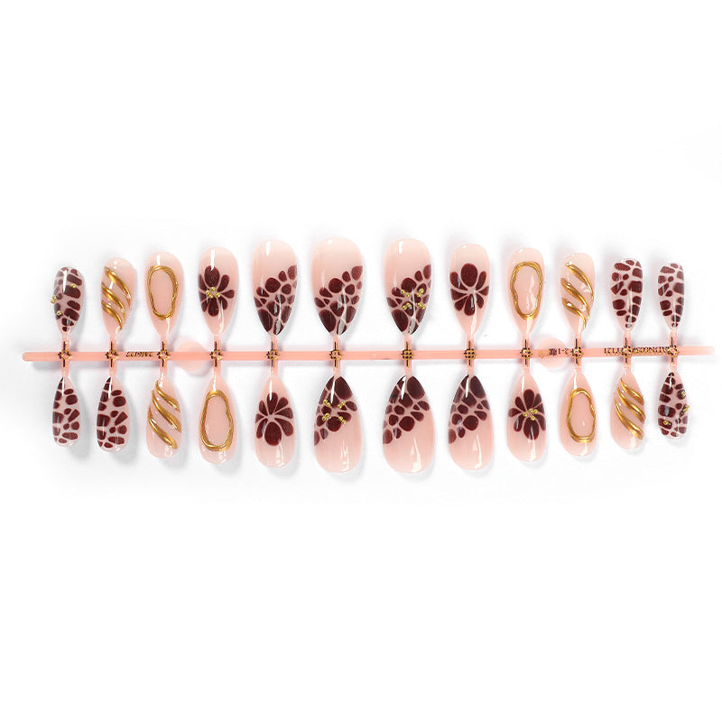 No.F413 Fashion Fingernails Patch 24pcs/Set