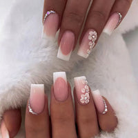 No.F56 Romantic Simplicity Fingernails Patch 24pcs/Set