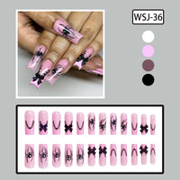 No.AW98 Halloween Fashion Fingernails Patch 24pcs/Set