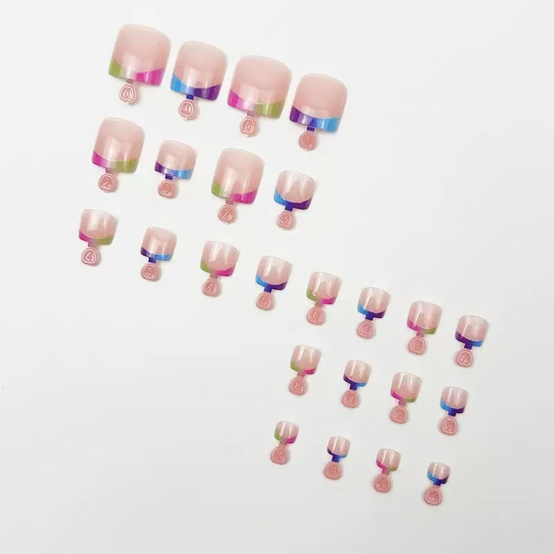 No.784 RainbowToenails Patch 24pcs/Set