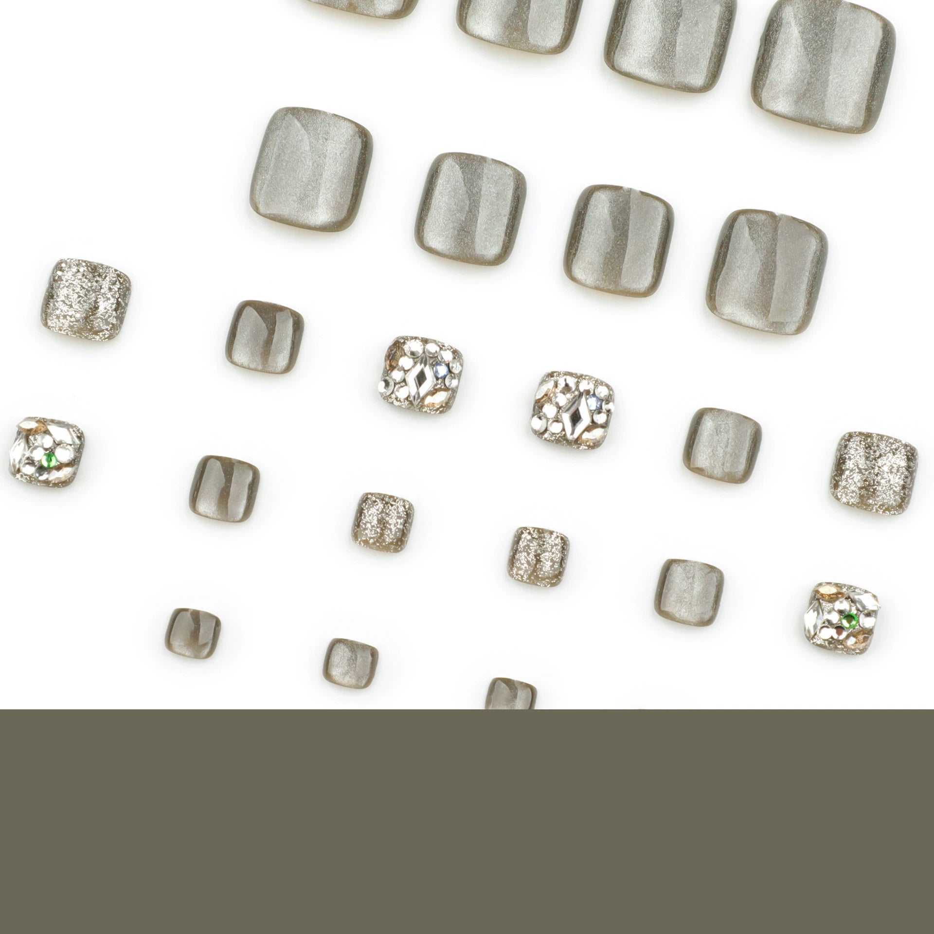 No.465 Cat's Eye Toenails Patch 24pcs/Set