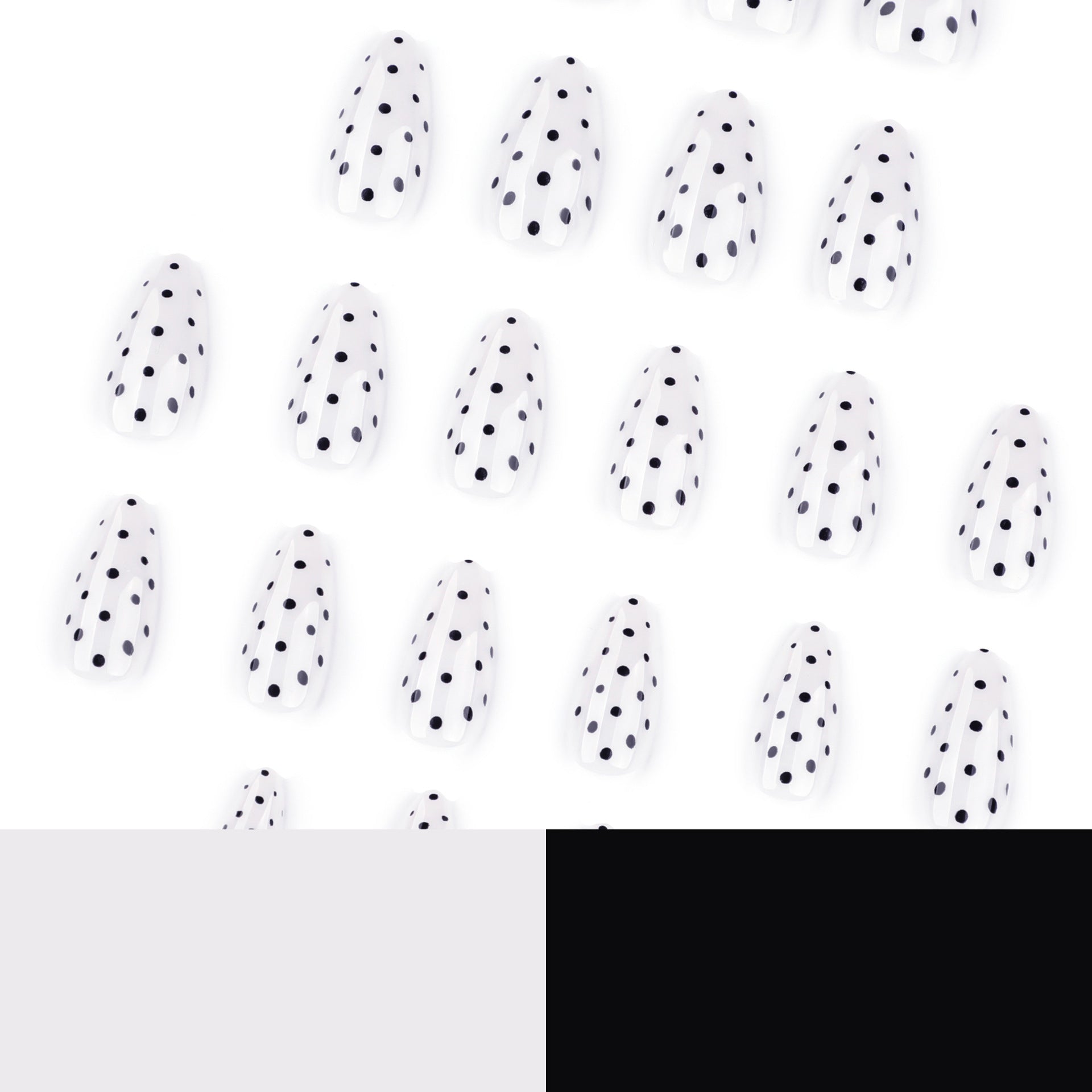 No.F701 Polka Dots Fingernails Patch 24pcs/Set