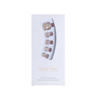 Cute Aurora Press On Toenails 24pcs/Set