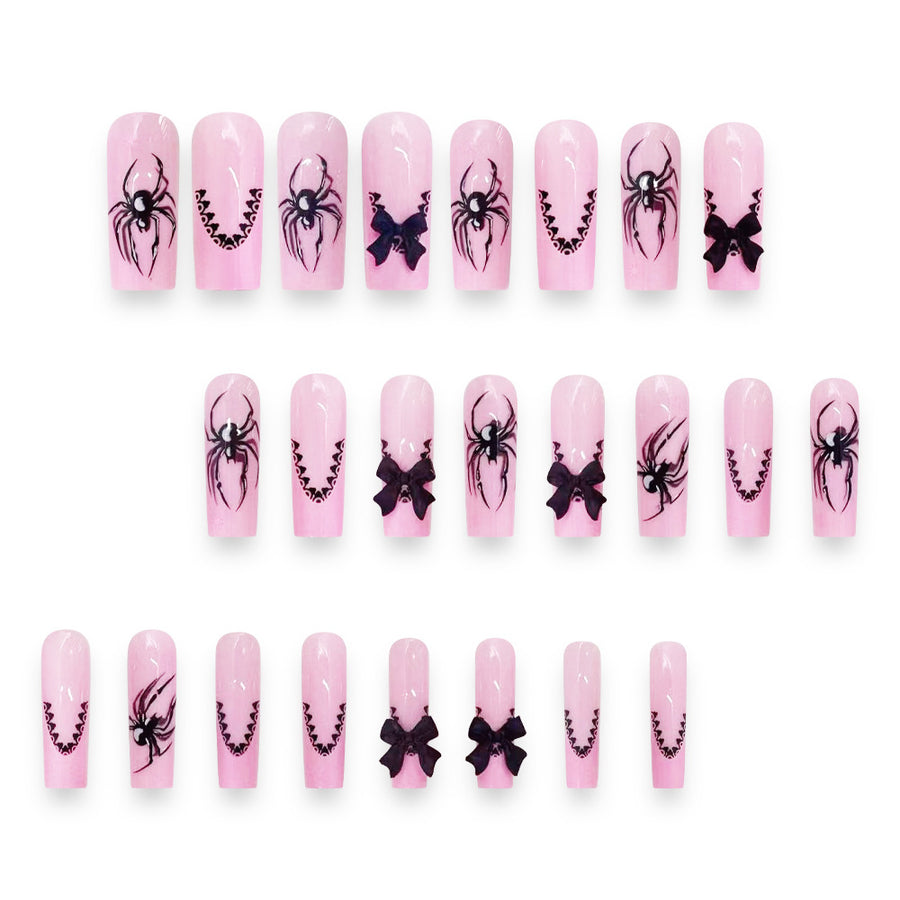 No.AW98 Halloween Fashion Fingernails Patch 24pcs/Set