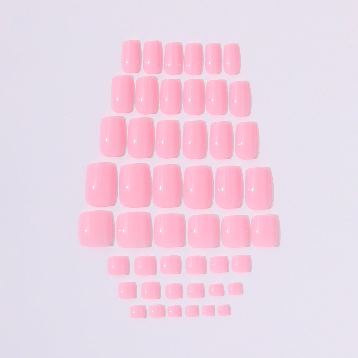 No.PSN174 Pink Hand & Toe Pair Set-48pcs