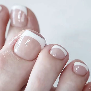 No.253 Nude Cute Toenails Patch 24pcs/Set