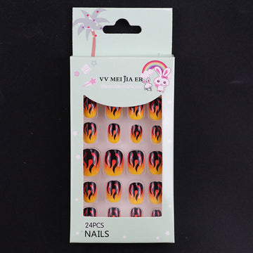 No.KD8 Cute Mini Kids Press on Fingernails 24pcs/Set