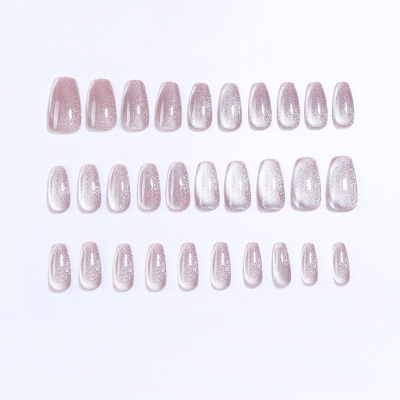 No.F72 Sweet Cat's eye Flash  Fingernails Patch 30pcs/Set