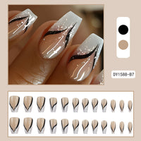 No.F152 Fox Flash Fingernails Patch 24pcs/Set