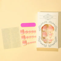 No.444 Gradient Toenails Patch 24pcs/Set