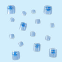 No.295 Blue Eyes Toenail Patch 24pcs/Set