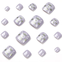 No.390 Daisy Toenails Patch 24pcs/Set