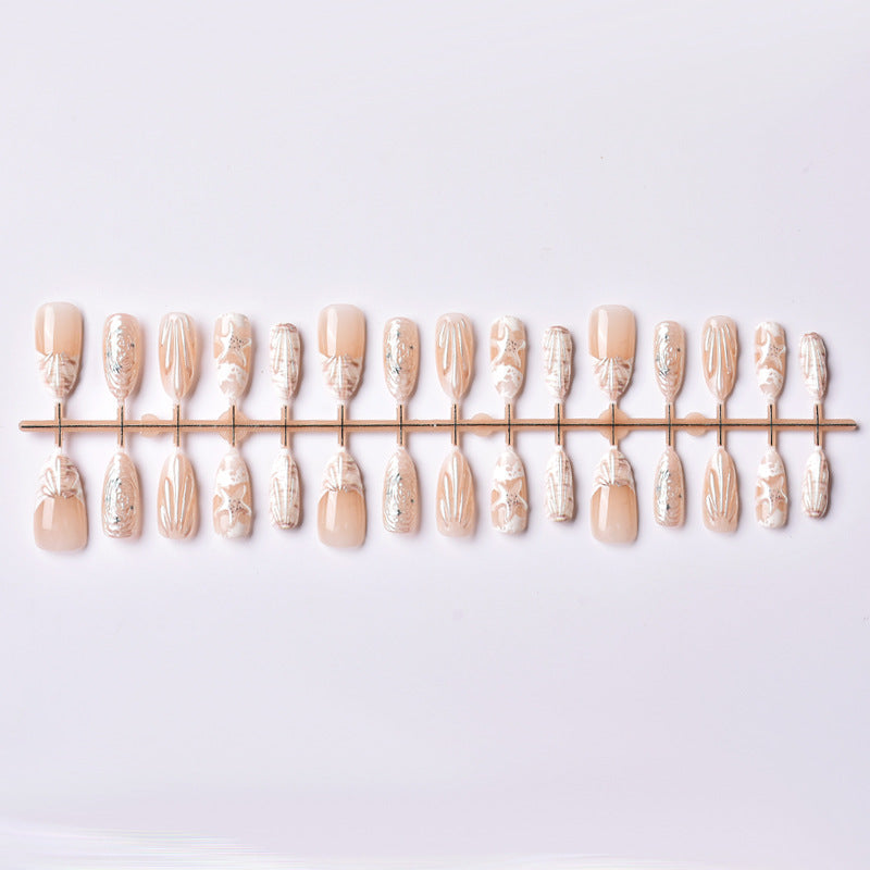No.BH33 Seashells Fingernails Patch 30pcs/Set
