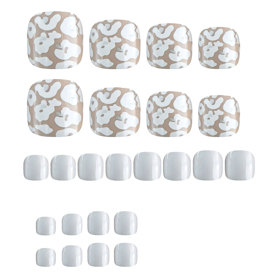 No.440 Clouds Toenails Patch 24pcs/Set