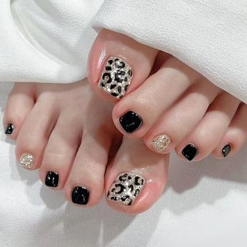 No.577 Leopard Toenails Patch 24pcs/Set
