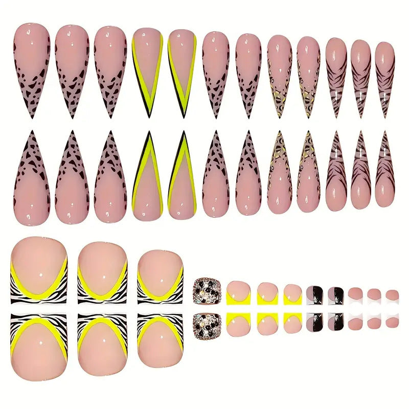 No.PSN157 Cool Hand & Toe Pair Set-48pcs