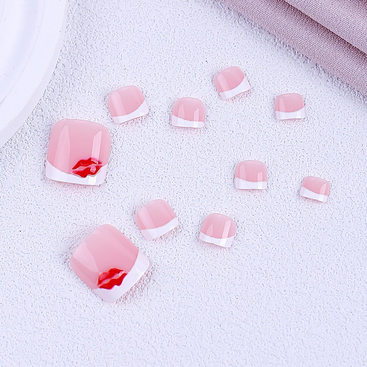 No.786 Love Toenails Patch 24pcs/Set