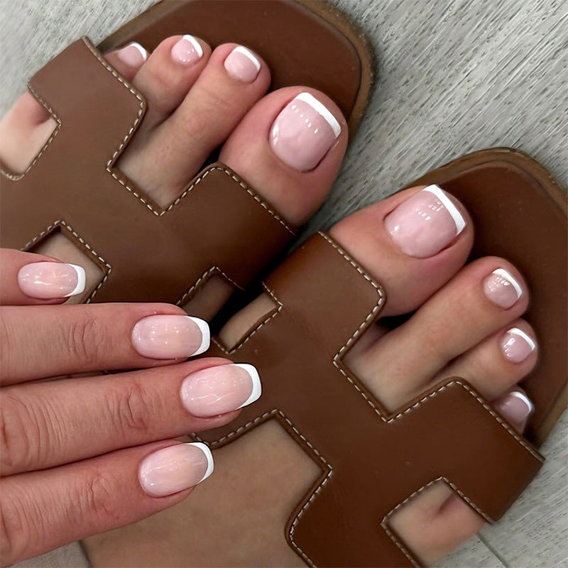 No.PSN97 Solid Color Hand & Toe Pair Set-48pcs