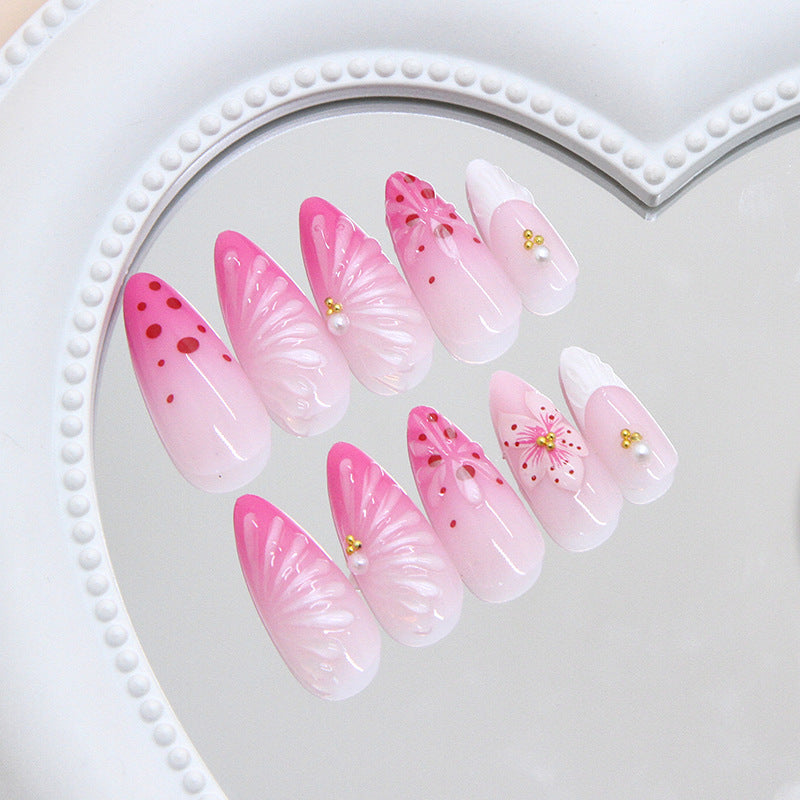 No.F448 Ice Stripes Fingernails Patch 24pcs/Set
